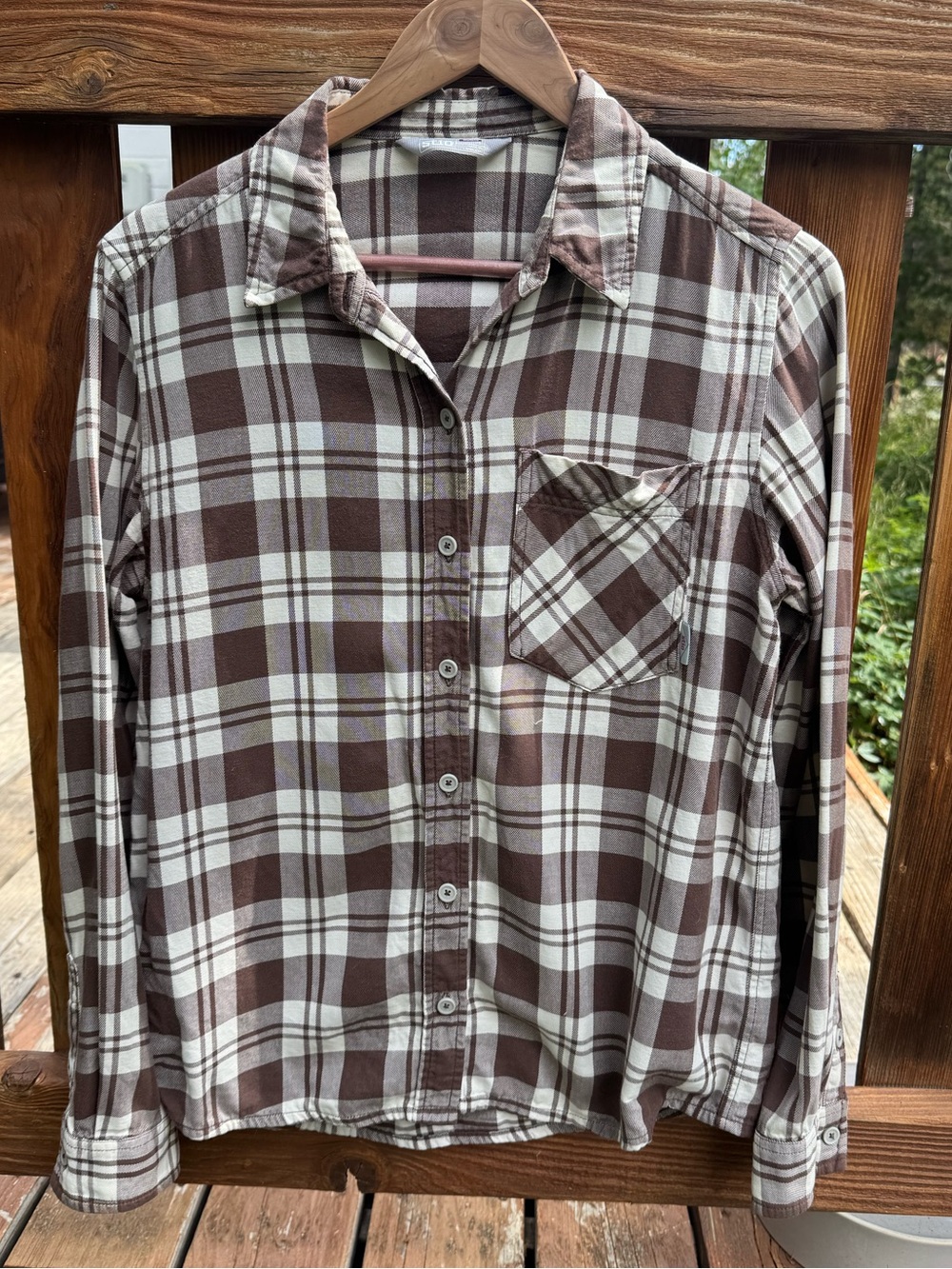 Stio Women’s Miter Flannel, Organic Cotton, Size Small